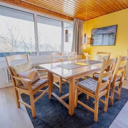 Ferienhaus Schoene Aussicht Ferienwohnung Gelb Hemfurth-Edersee Dış mekan fotoğraf